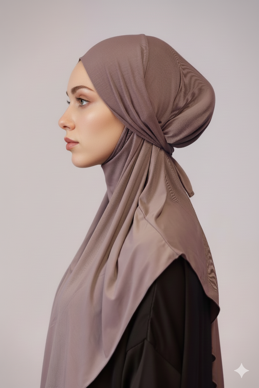 Khimar mit Bändern