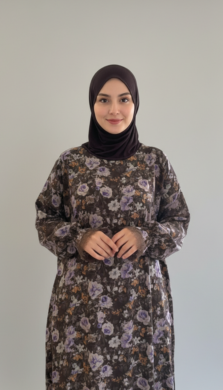 Gebetskleid mit Hijab