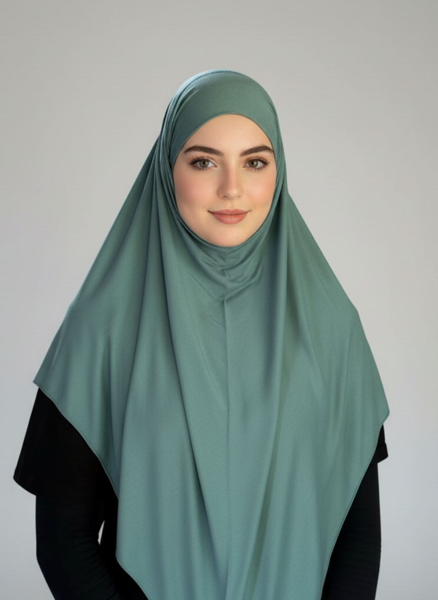 Khimar mit Bändern