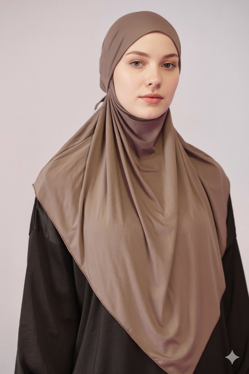 Khimar mit Bändern