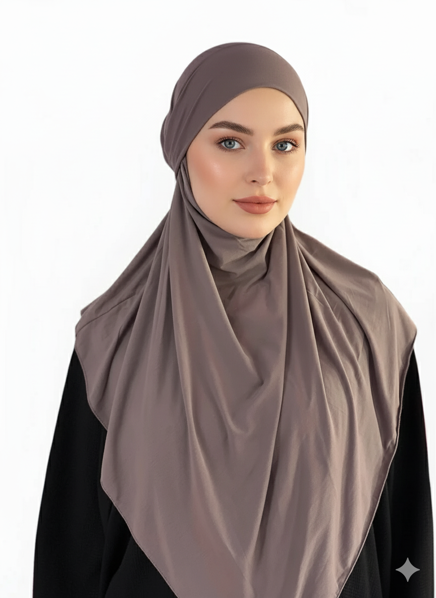 Khimar mit Bändern