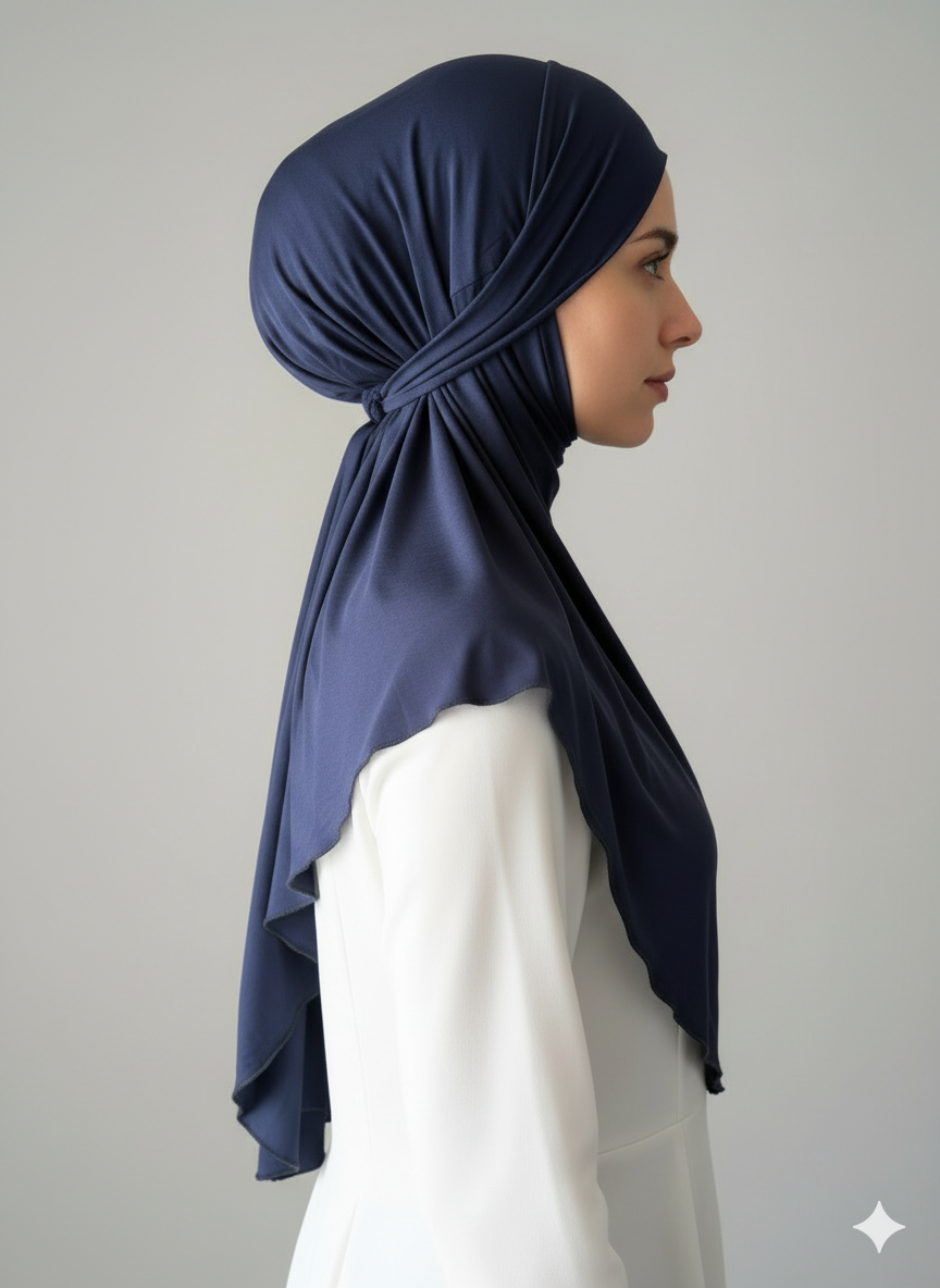Khimar mit Bändern