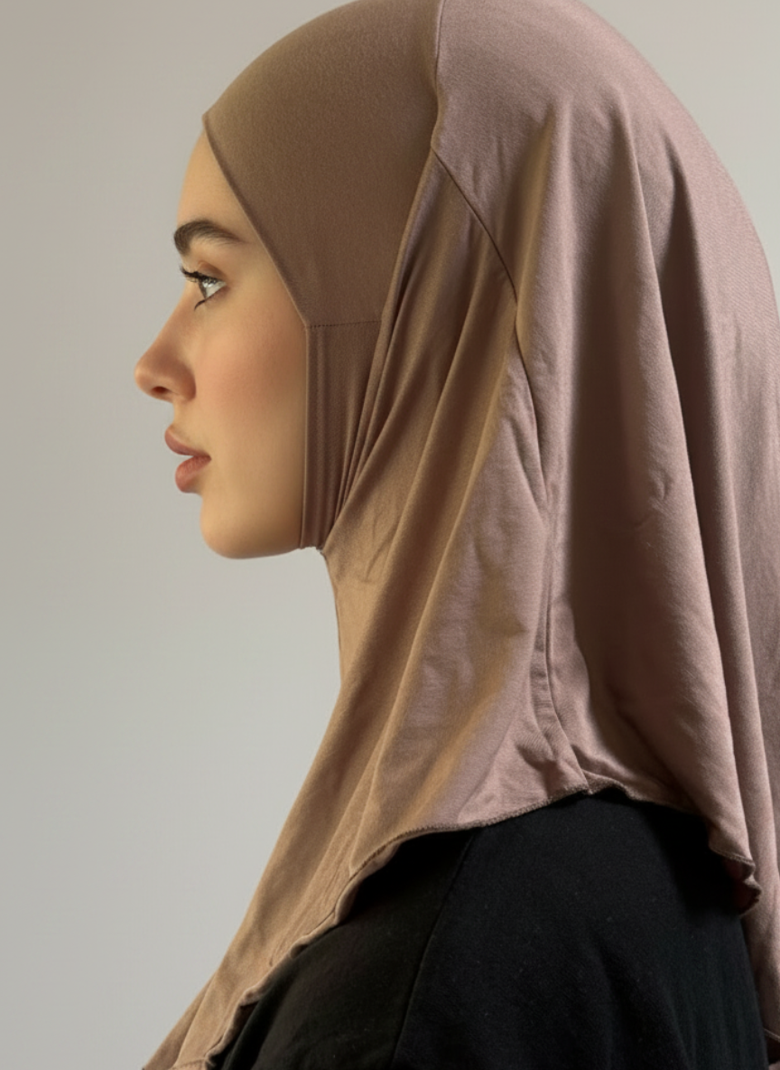 Hijab mit Innenbändern