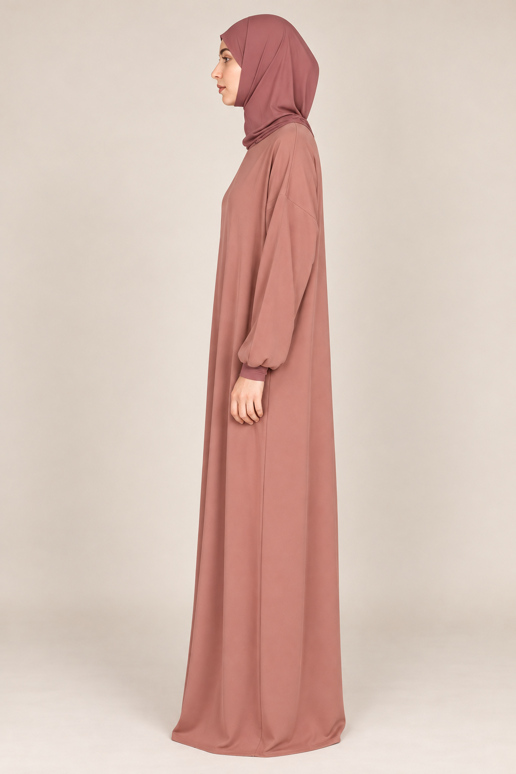Gebetskleid mit Hijab