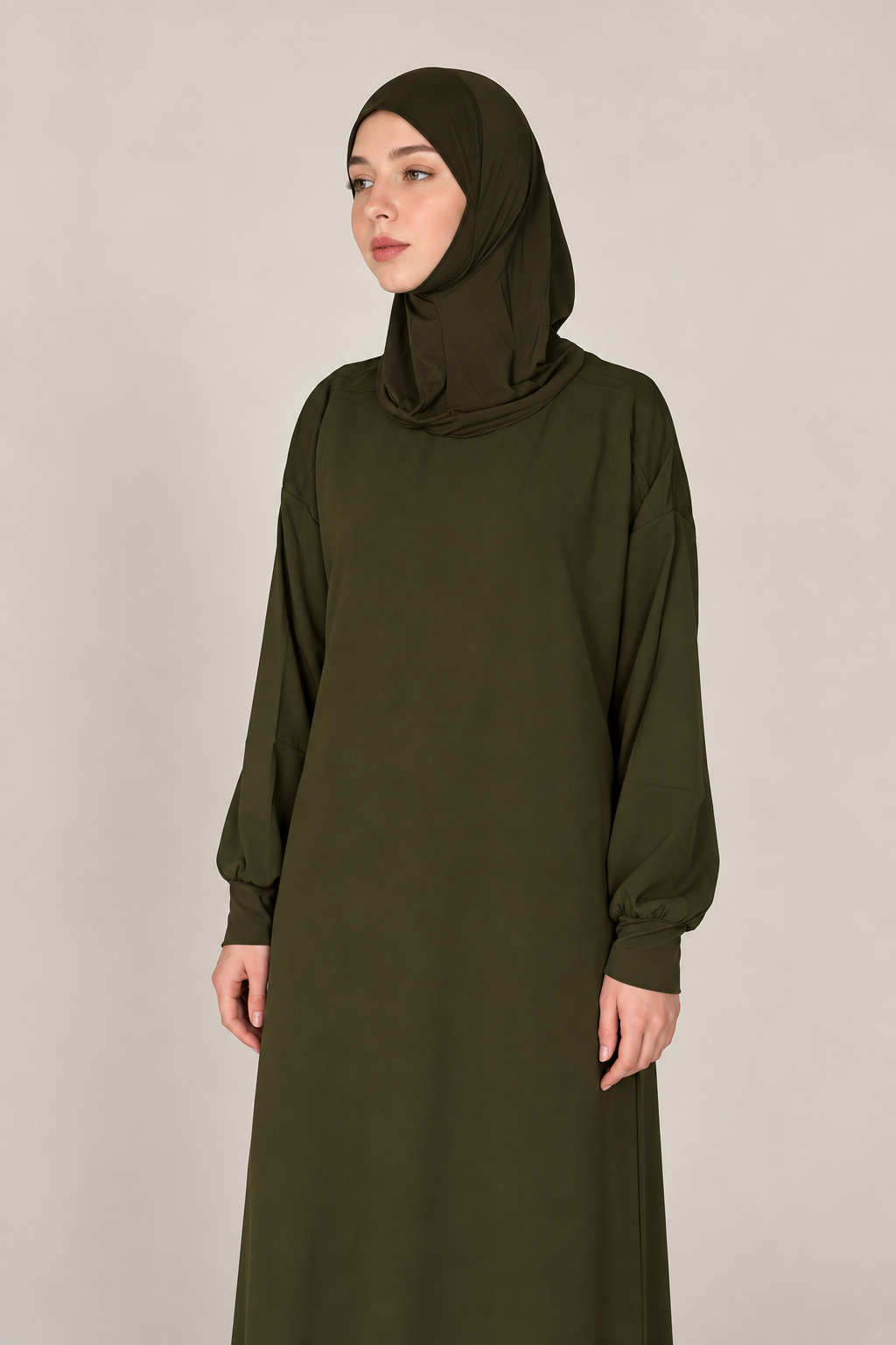 Gebetskleid mit Hijab