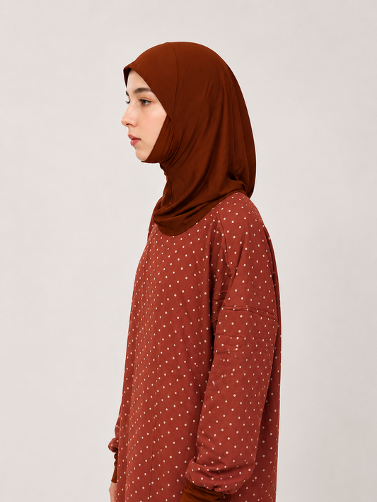Gebetskleid mit Hijab