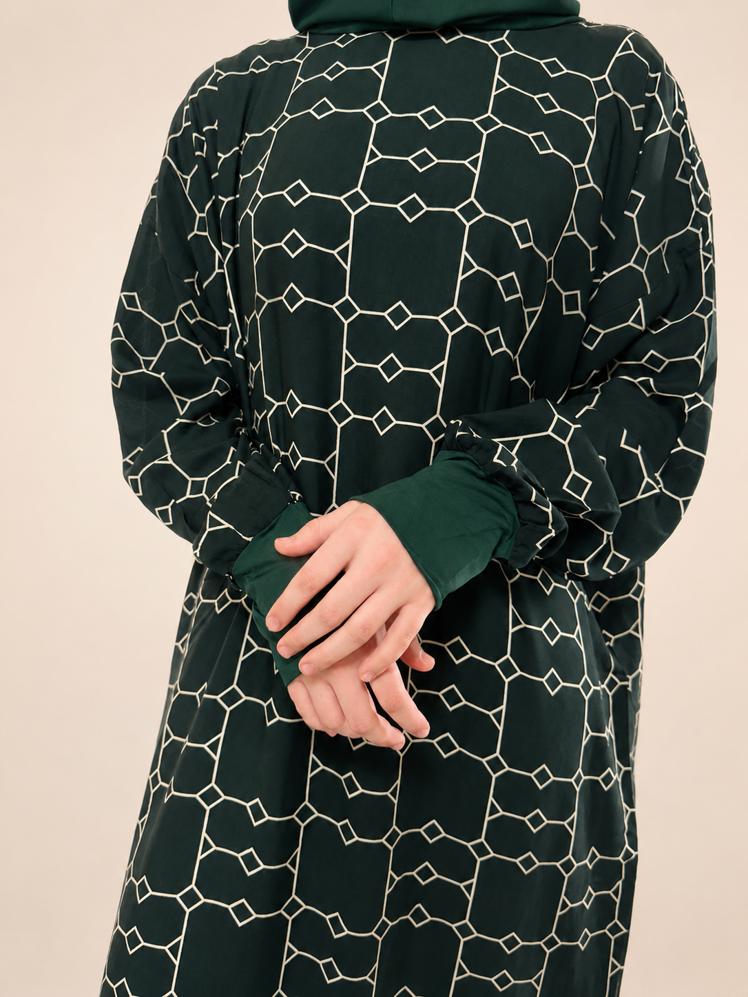 Gebetskleid mit Hijab