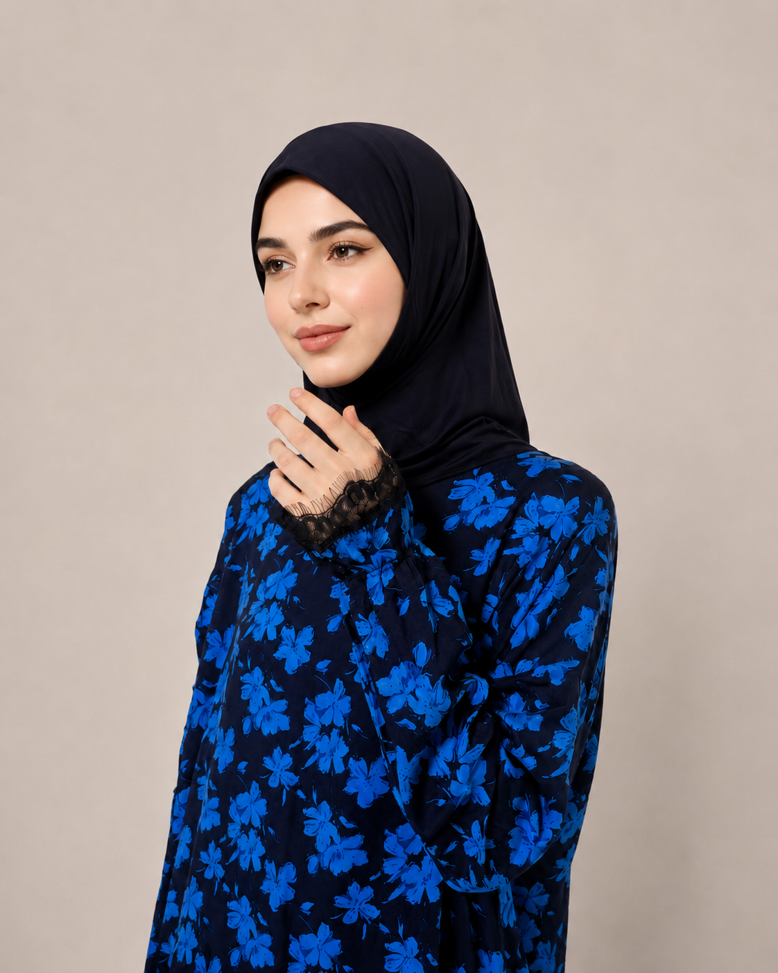 Gebetskleid mit Hijab