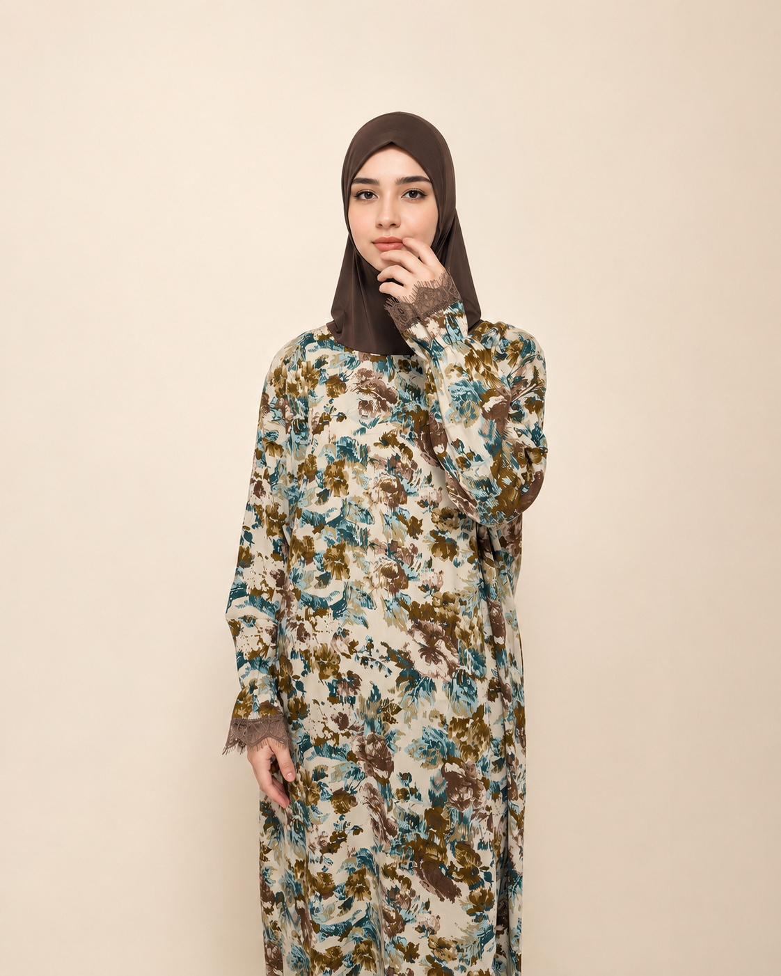 Gebetskleid mit Hijab