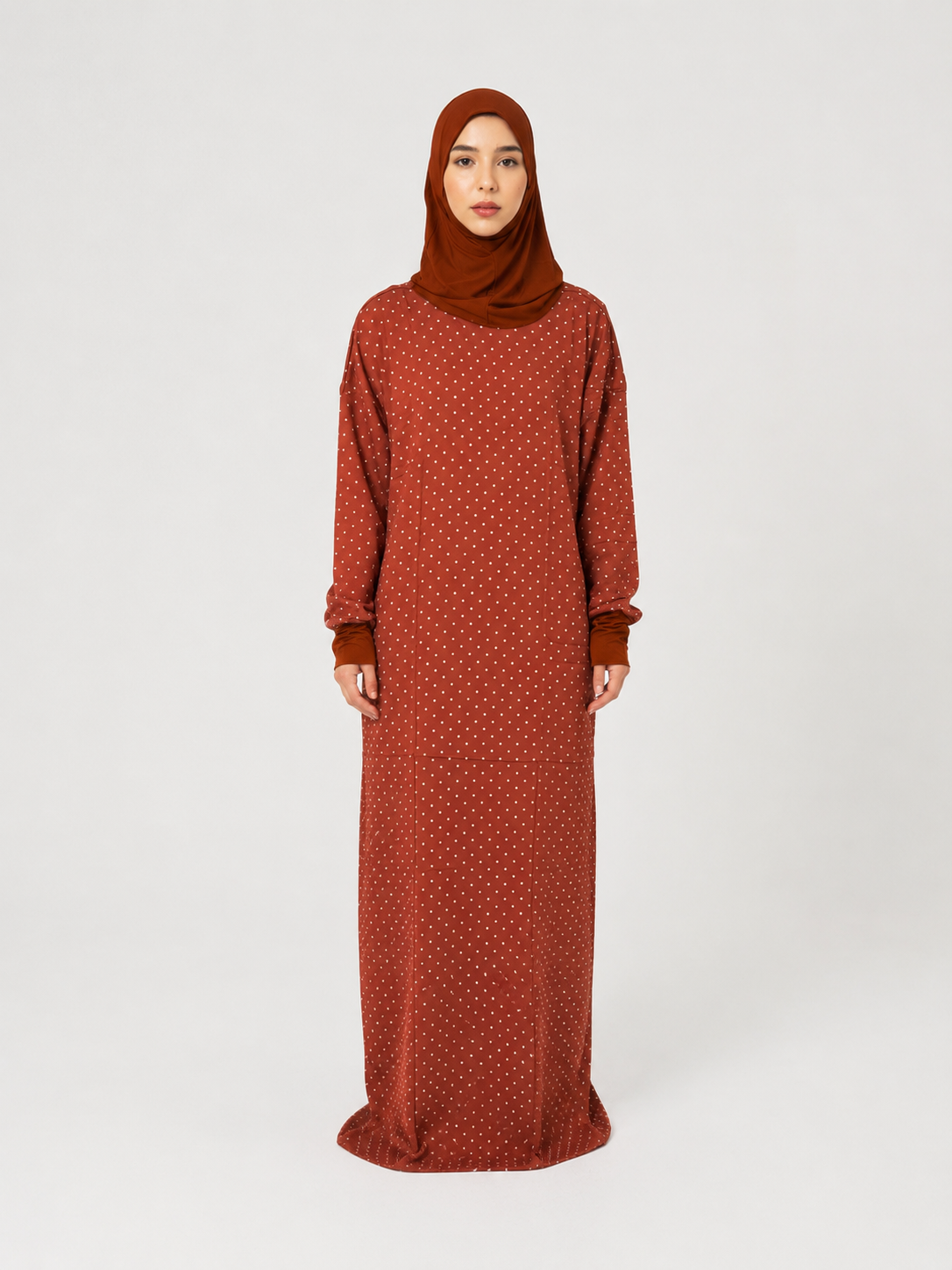Gebetskleid mit Hijab