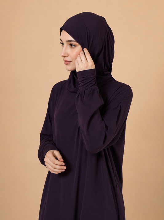 Gebetskleid mit Hijab