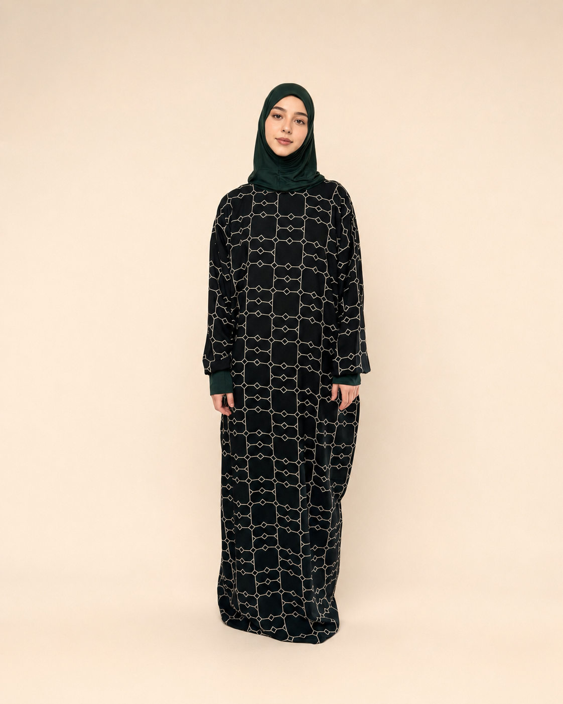 Gebetskleid mit Hijab