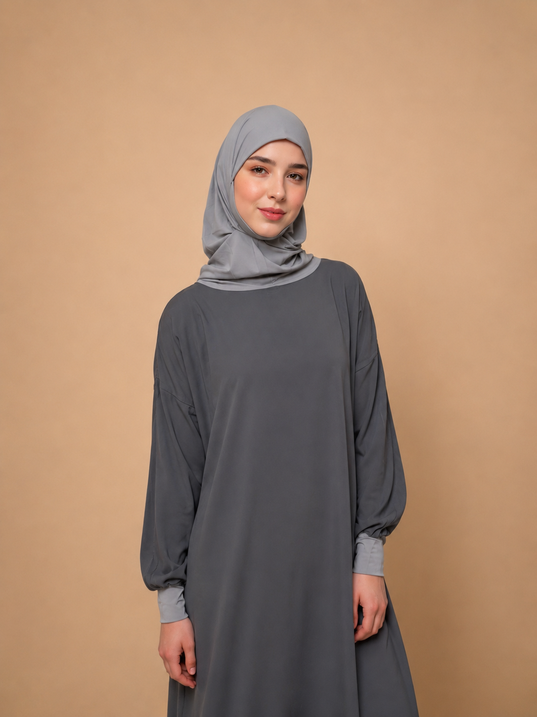 Gebetskleid mit Hijab