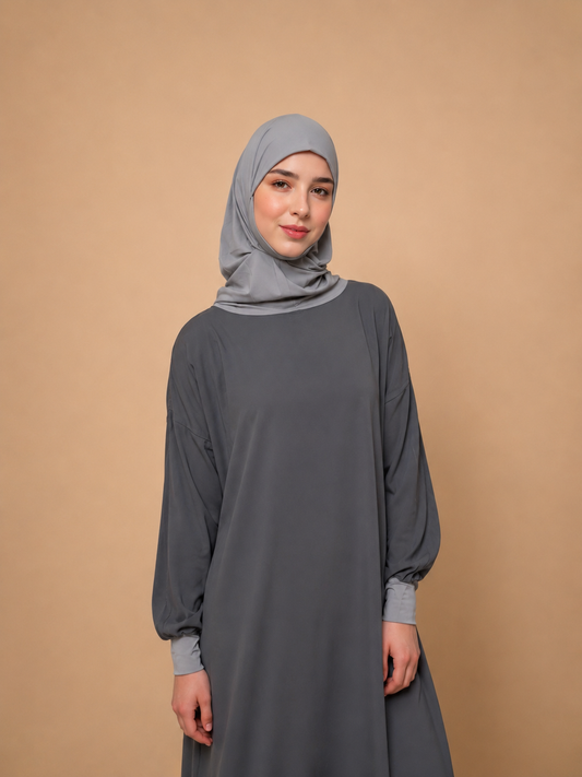 Gebetskleid mit Hijab
