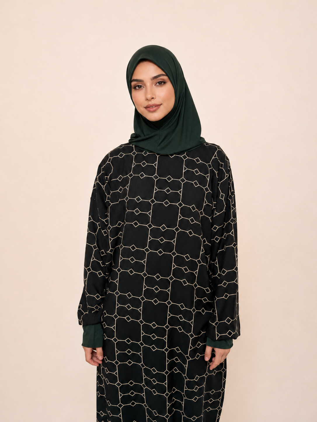 Gebetskleid mit Hijab