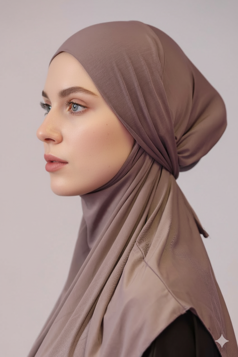 Khimar mit Bändern