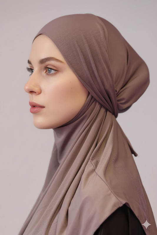 Khimar mit Bändern