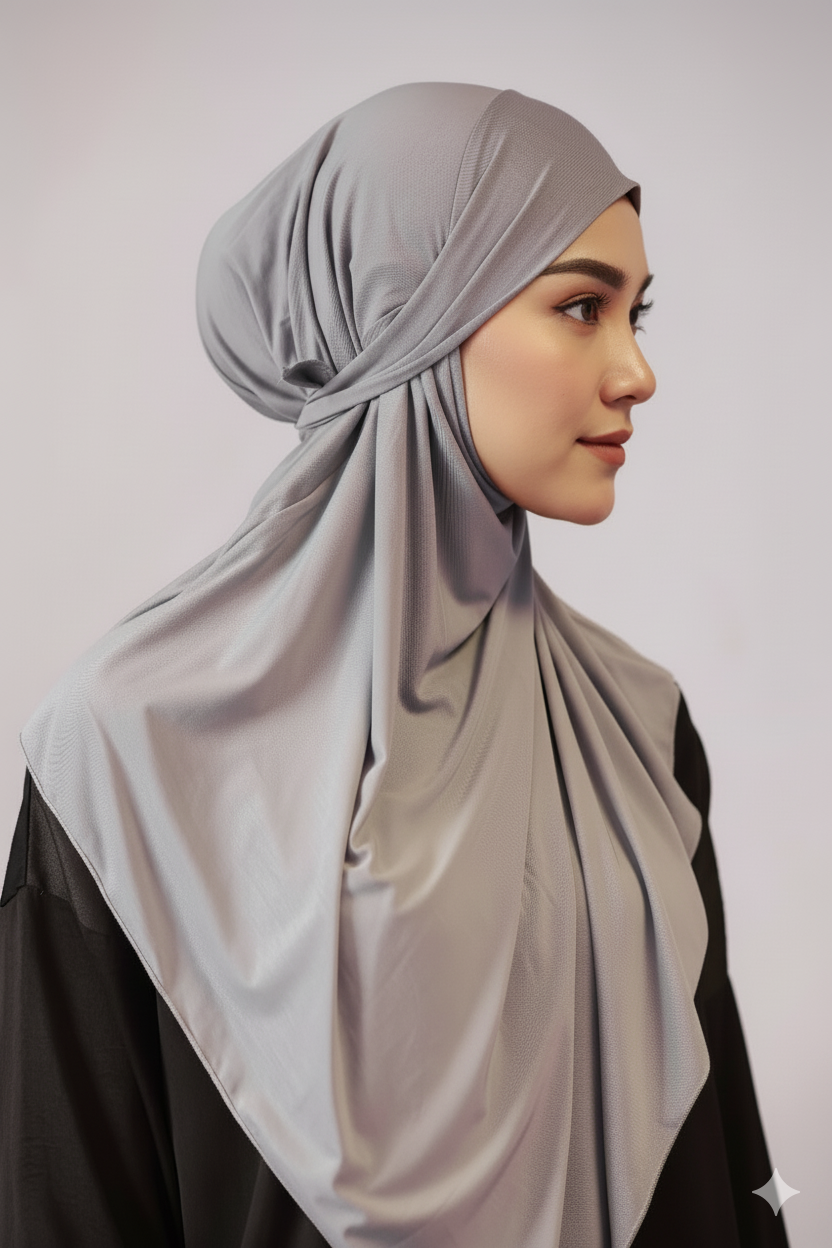 Khimar mit Bändern