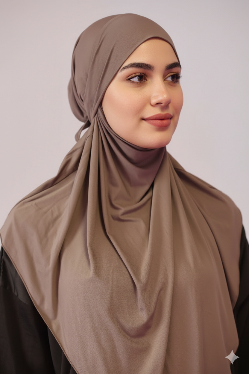 Khimar mit Bändern