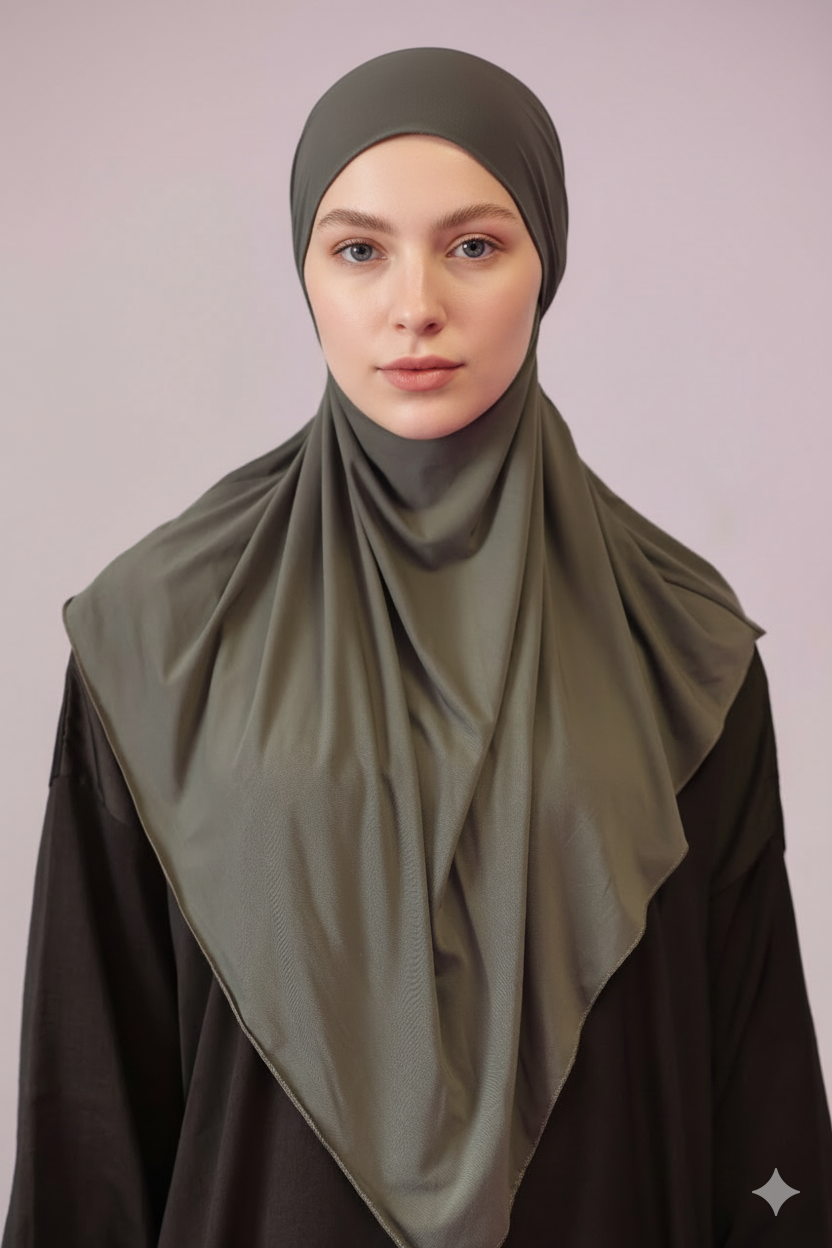 Khimar mit Bändern