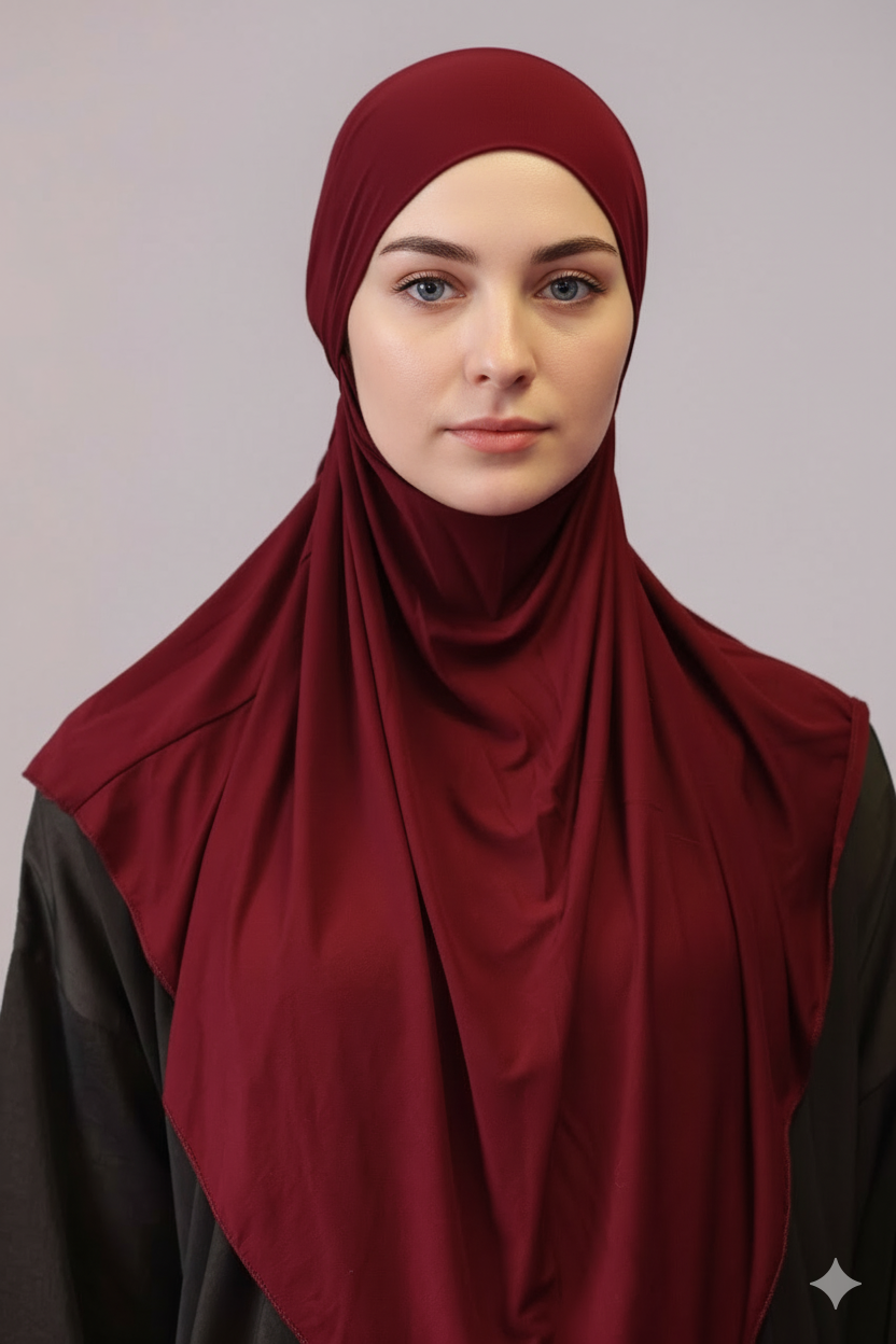 Khimar mit Bändern