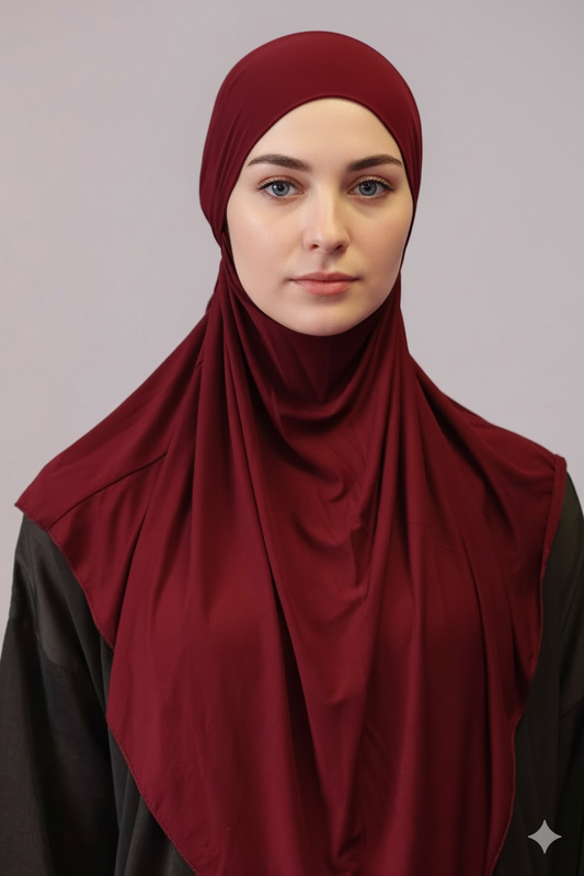 Khimar mit Bändern