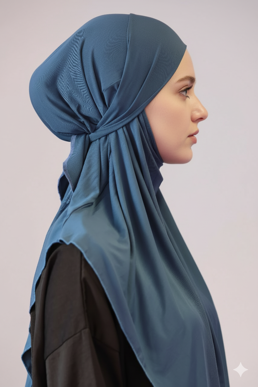 Khimar mit Bändern