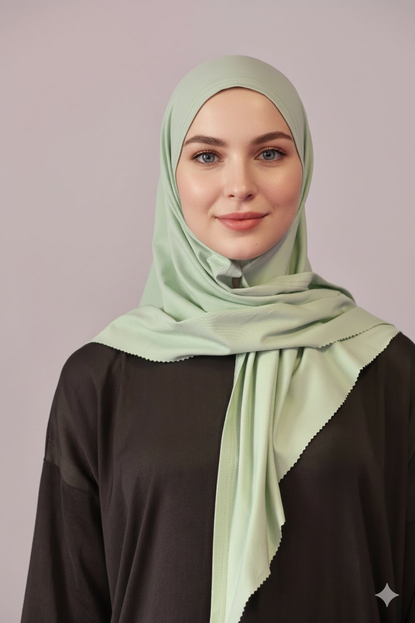 Kopftuch mit Schlitz