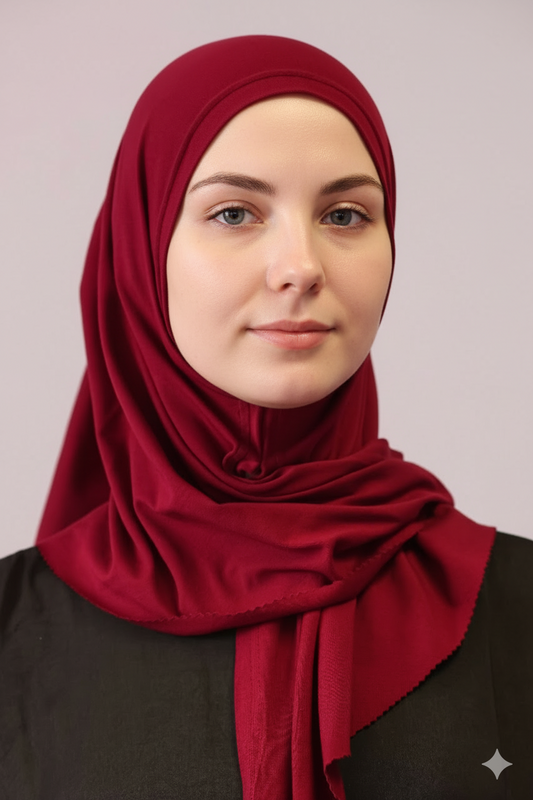 Kopftuch mit Schlitz
