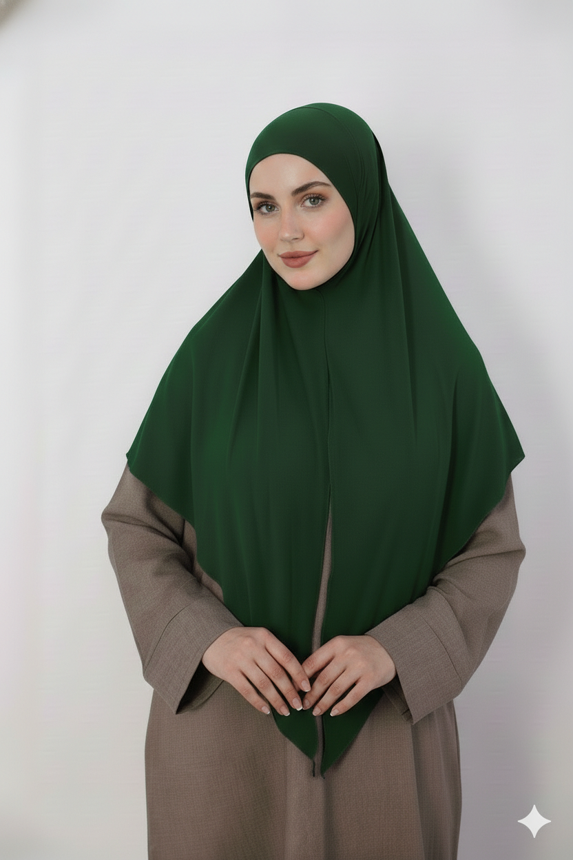 Hijab mit Schlitz