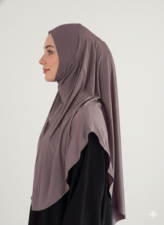 Khimar mit Frontnaht