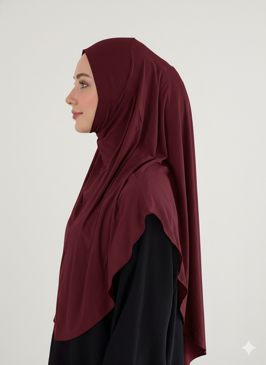 Khimar mit Frontnaht