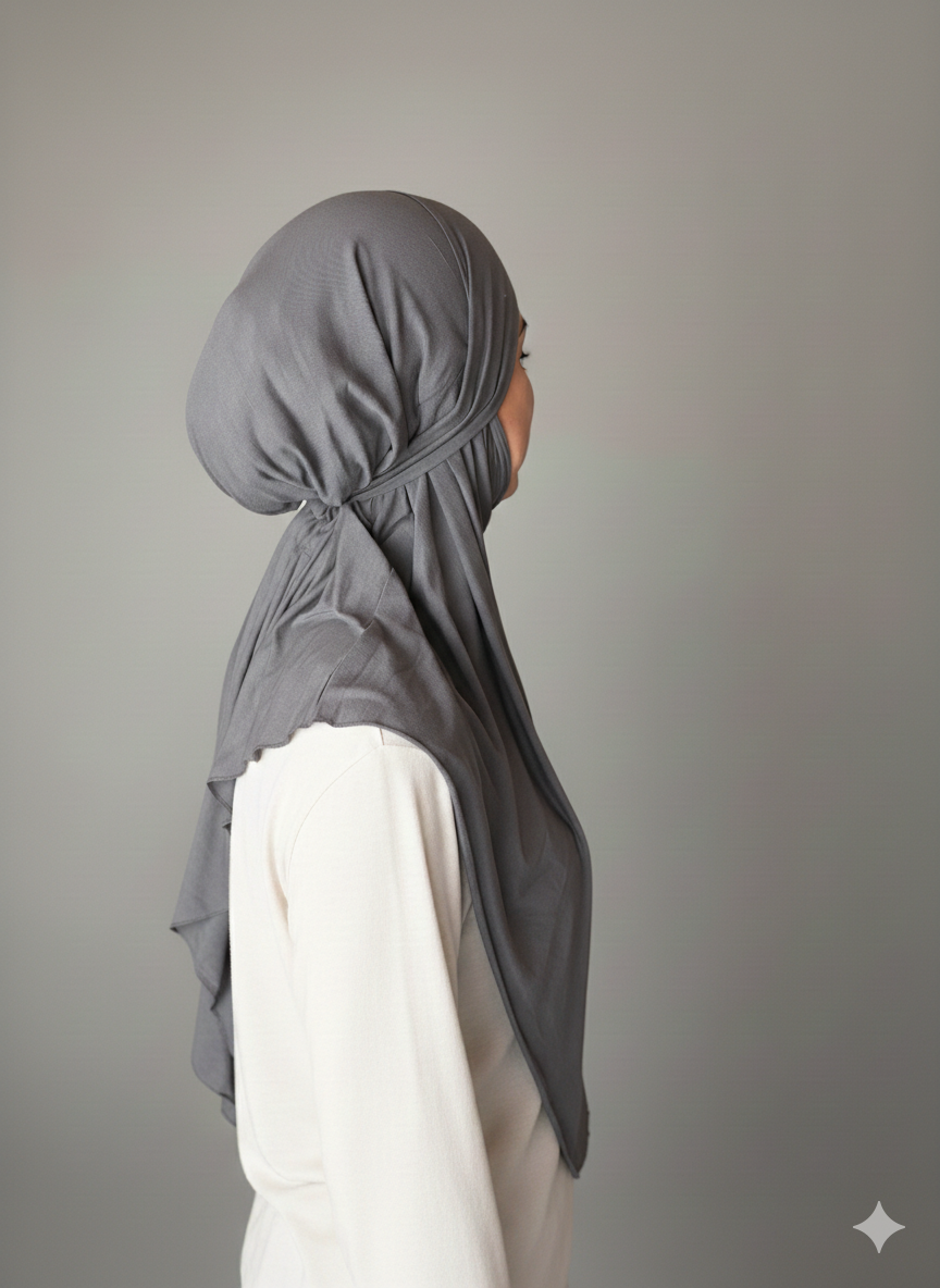 Khimar mit Bändern