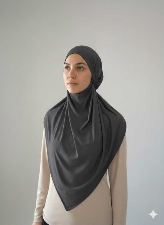 Khimar mit Bändern