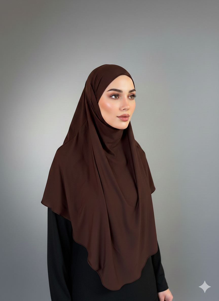 Khimar mit Bändern