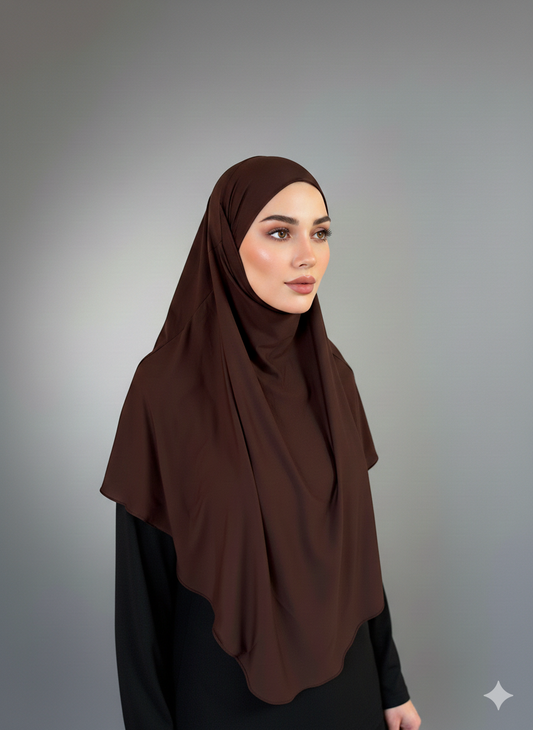 Khimar mit Bändern