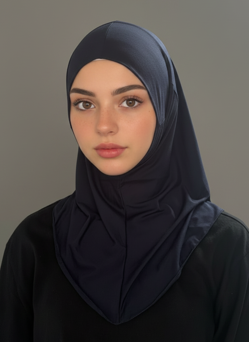 Hijab mit Innenbändern