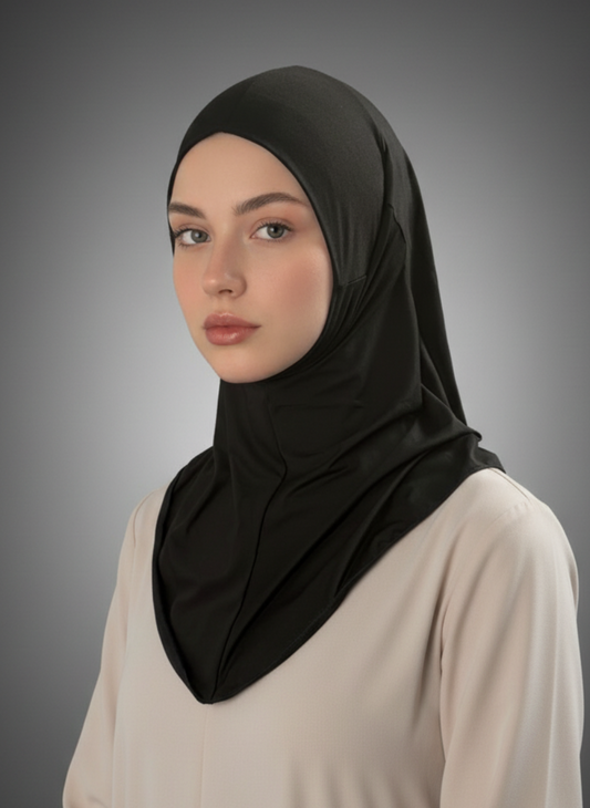 Hijab mit Innenbändern