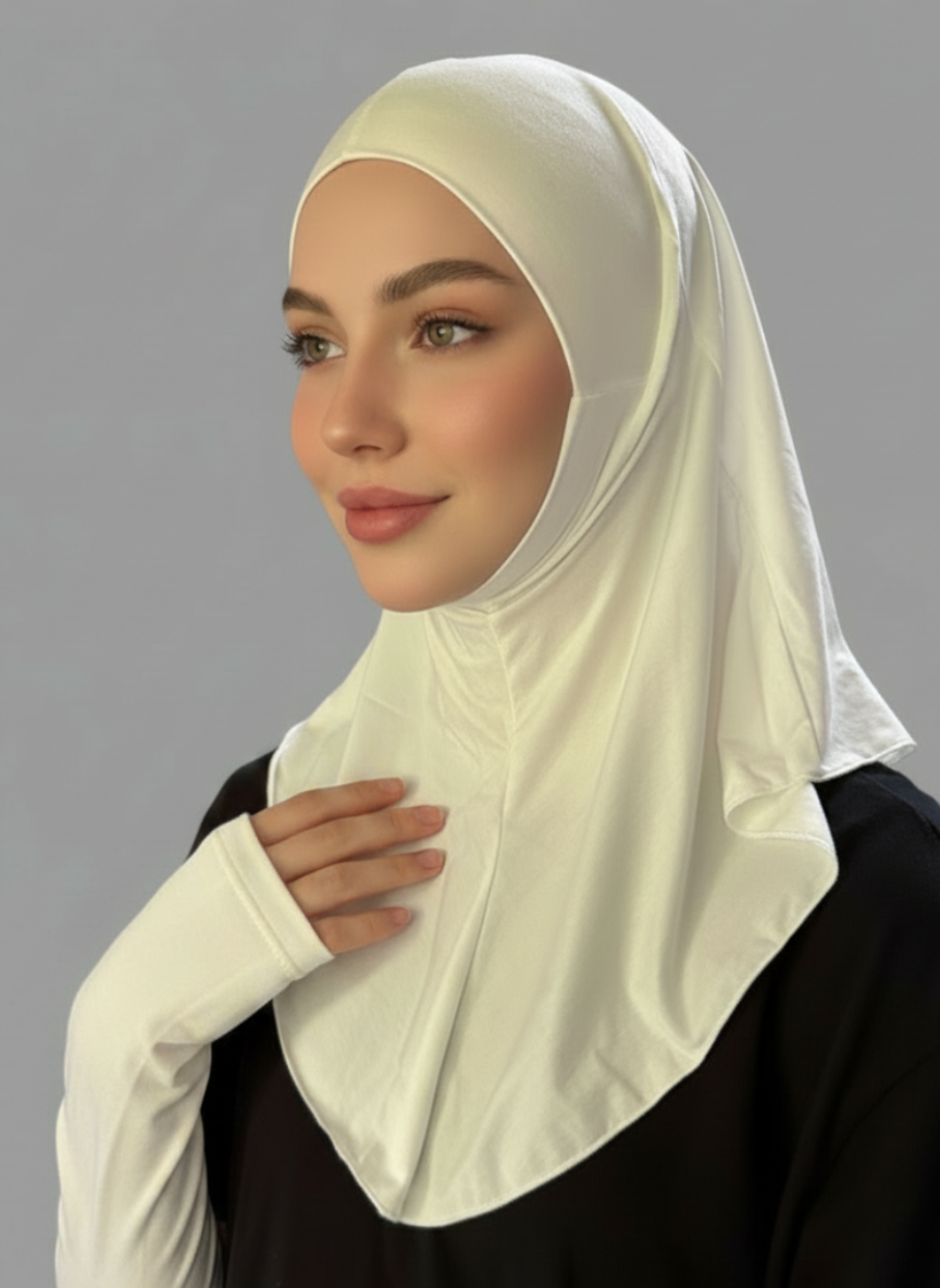 Hijab mit Innenbändern