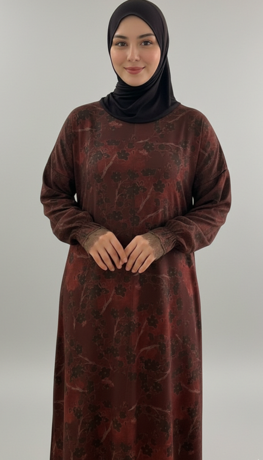 Gebetskleid mit Hijab