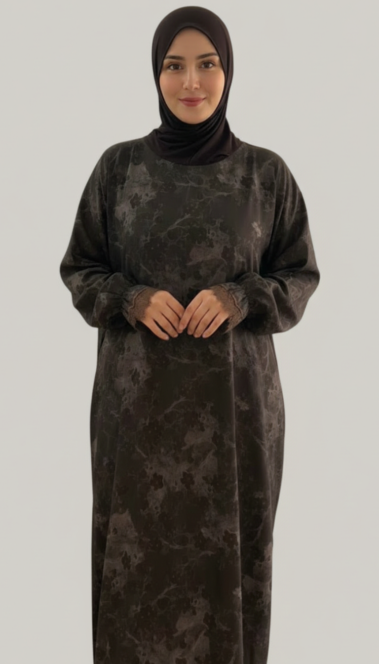 Gebetskleid mit Hijab