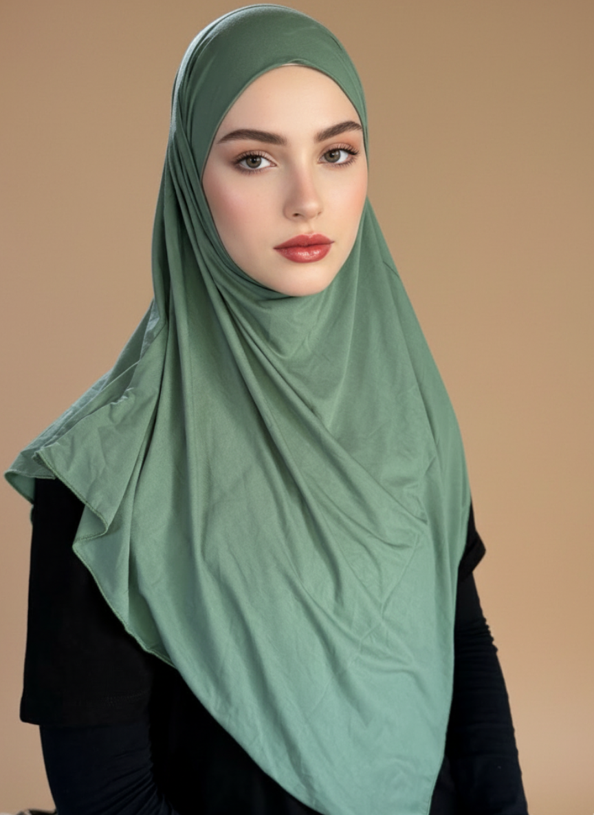 Khimar mit Bändern