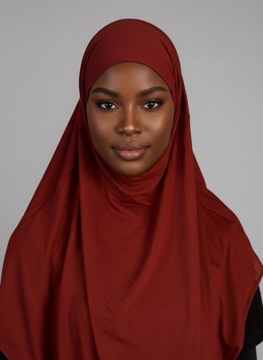 Khimar mit Bändern