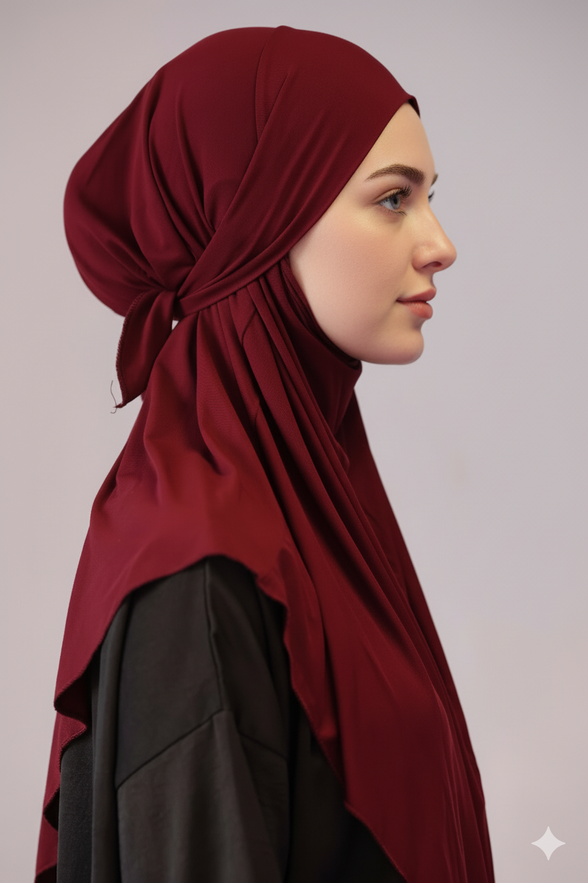Khimar mit Bändern