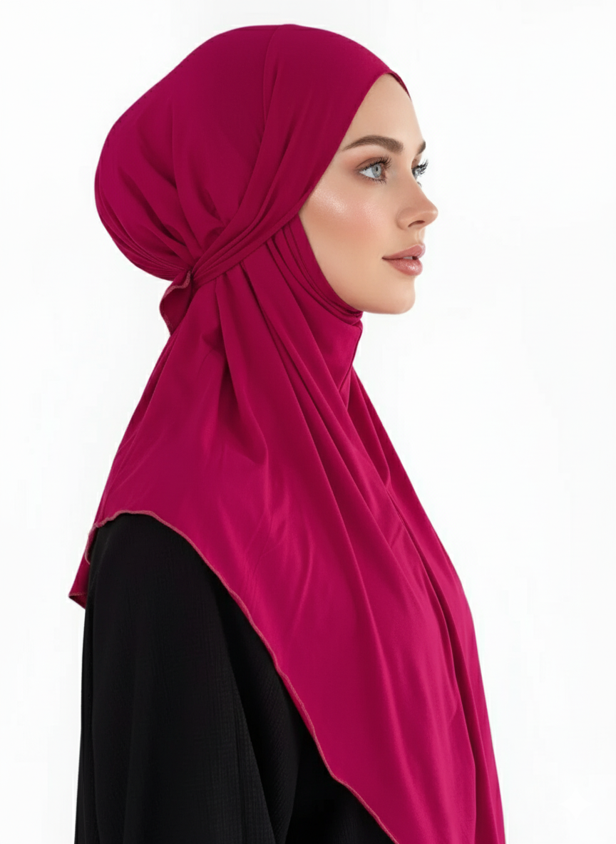 Khimar mit Bändern