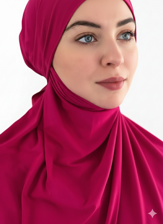 Khimar mit Bändern