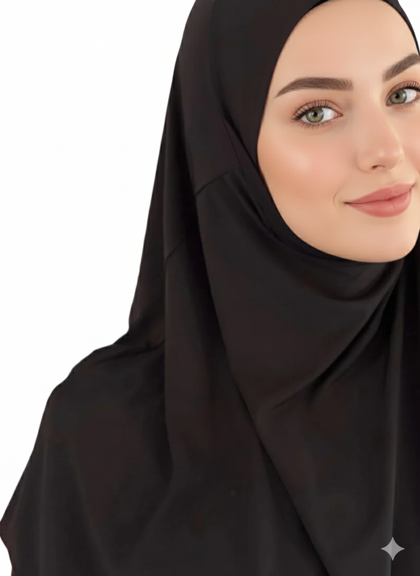 Khimar mit Bändern