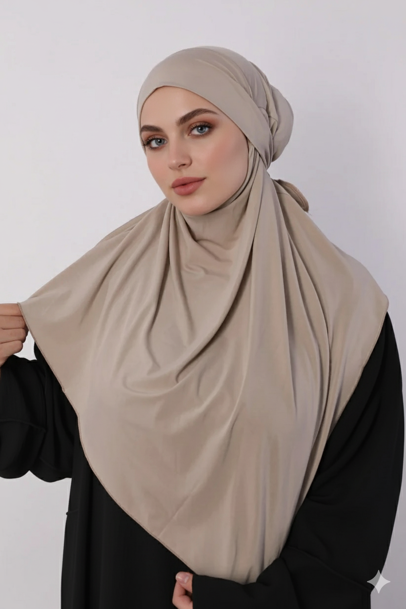 Khimar mit Bändern