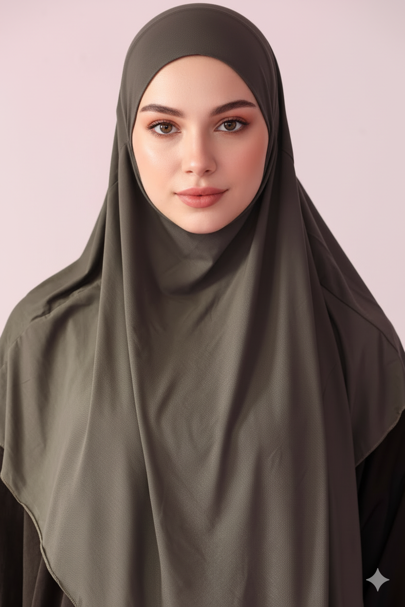 Khimar ohne Bänder