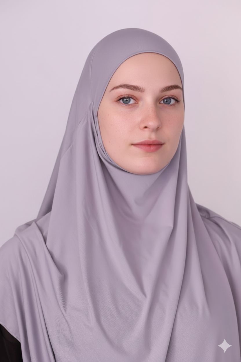 Khimar ohne Bänder
